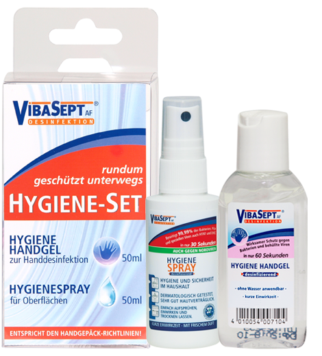 Hygiene-Set Desinfektion Hände & Flächen