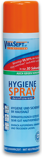 Vibasept AF Hygiene Desinfektionsspray, 250 ml : : Drogerie &  Körperpflege