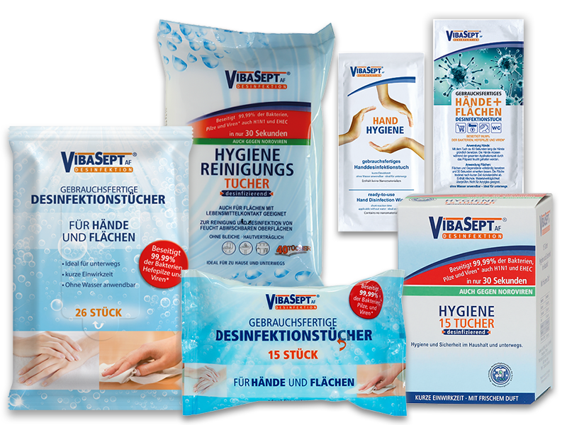 Vibasept Desinfektionstücher